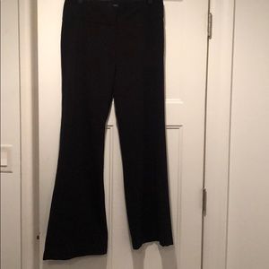Black bootcut dress pants